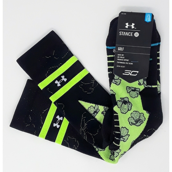 Under Armour Steph Curry Adult unisex Golf sox - Picture 1 of 6
